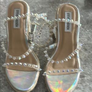 Steve Madden Holographic Women's Sandals